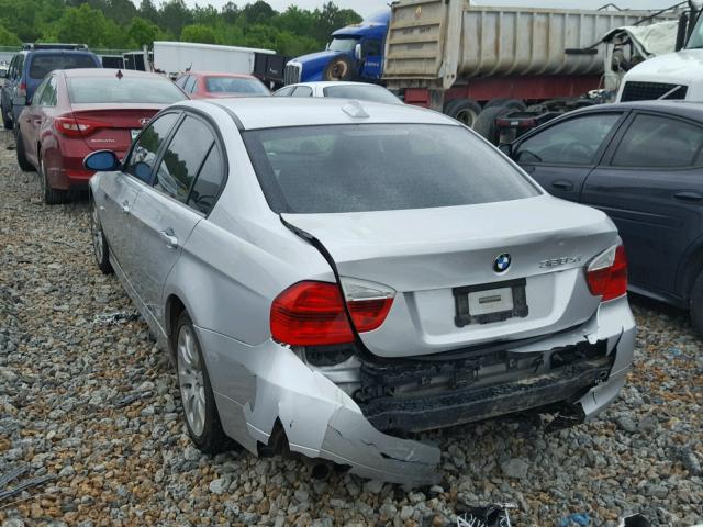 WBAVC93597KX59959 - 2007 BMW 328 XI SILVER photo 9