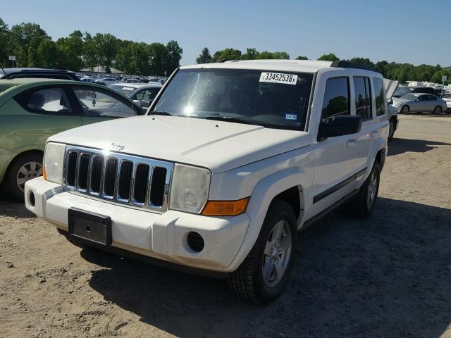 1J8HH48K27C588803 - 2007 JEEP COMMANDER თეთრი ფოტო 2