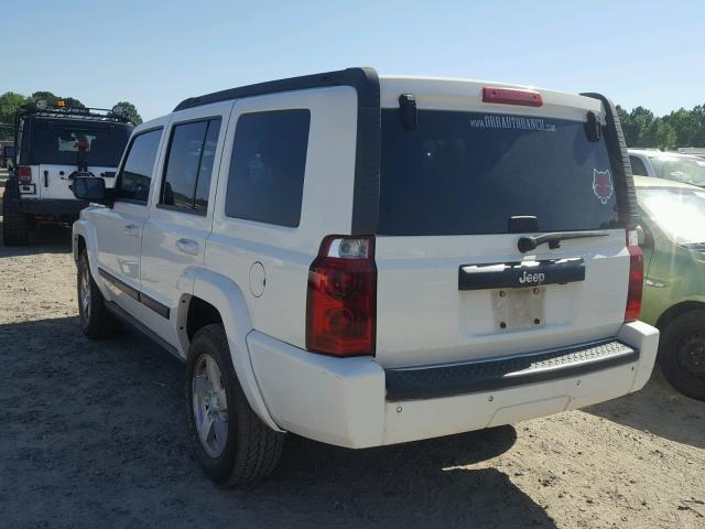 1J8HH48K27C588803 - 2007 JEEP COMMANDER თეთრი ფოტო 3