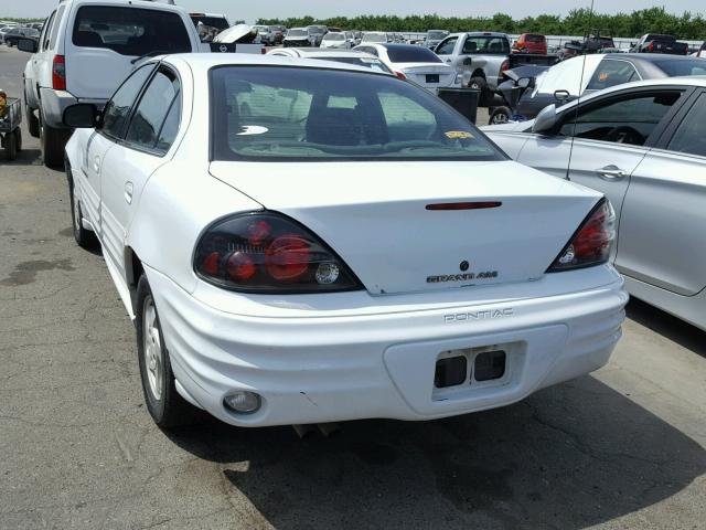 1G2NE52E6XC569347 - 1999 PONTIAC GRAND AM S Ağ foto 3
