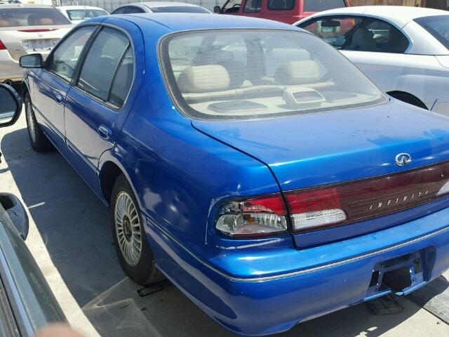 JNKCA21A7XT764660 - 1999 INFINITI I30 BLUE photo 3