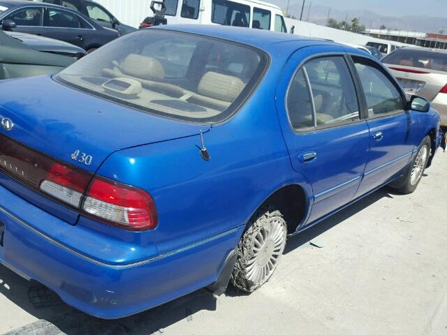 JNKCA21A7XT764660 - 1999 INFINITI I30 BLUE photo 4