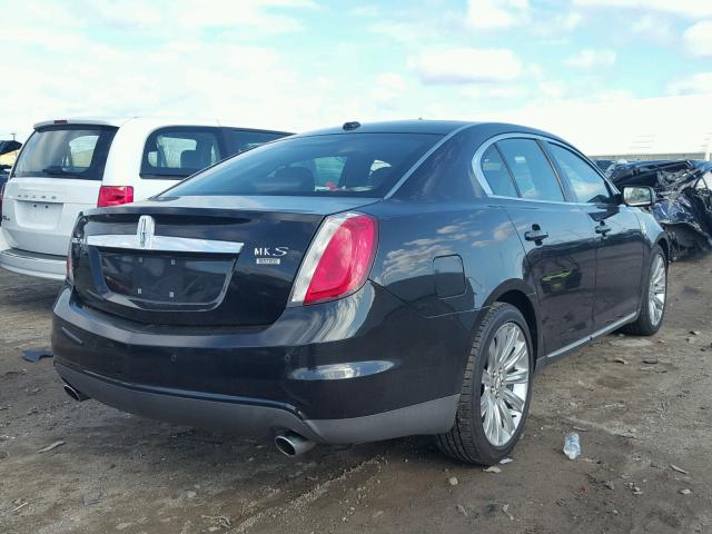 1LNHM94R99G603324 - 2009 LINCOLN MKS BLACK photo 4