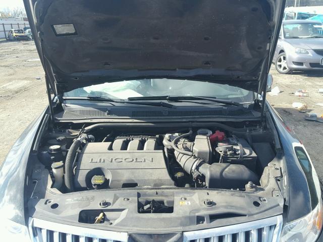 1LNHM94R99G603324 - 2009 LINCOLN MKS BLACK photo 7