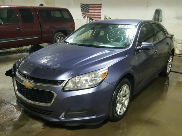 1G11C5SL9EF212697 - 2014 CHEVROLET MALIBU 1LT 蓝色 照片 2