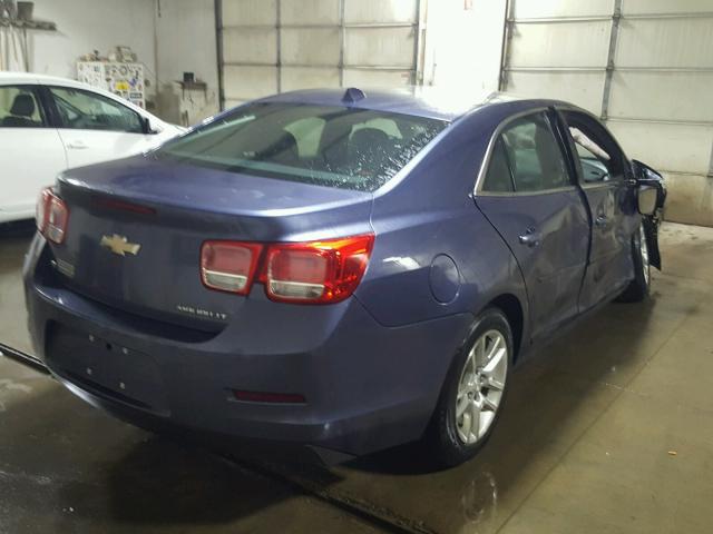 1G11C5SL9EF212697 - 2014 CHEVROLET MALIBU 1LT 蓝色 照片 4