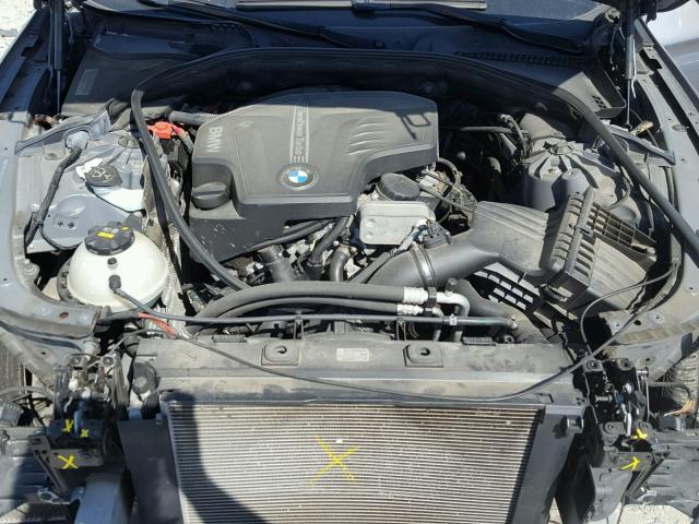 WBA5A7C57ED617556 - 2014 BMW 528 XI GRAY photo 7