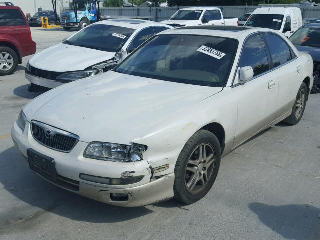 JM1TA2216Y1614441 - 2000 MAZDA MILLENIA WHITE photo 2