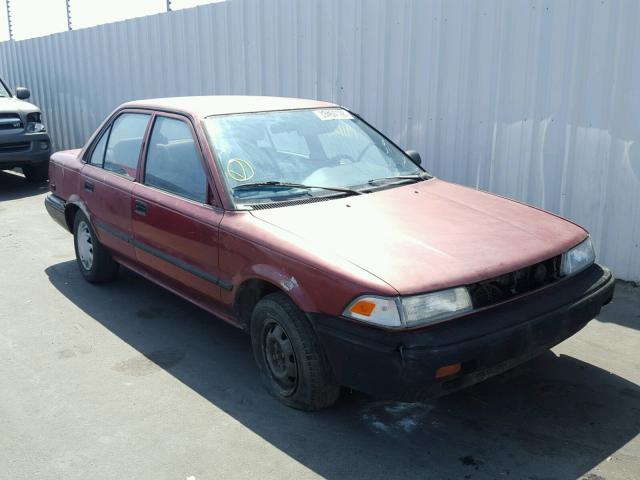1NXAE94A6LZ106894 - 1990 TOYOTA COROLLA DL RED photo 1