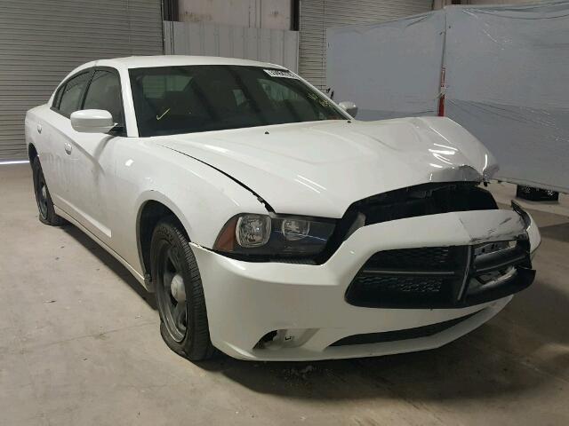 2C3CDXAG8CH159939 - 2012 DODGE CHARGER PO WHITE photo 1