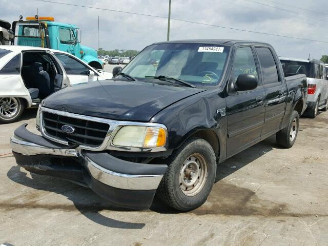 1FTRW07673KD70712 - 2003 FORD F150 SUPER BLACK photo 2