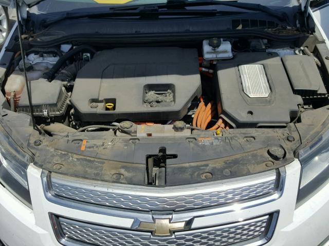 1G1RH6E4XDU106025 - 2013 CHEVROLET VOLT WHITE photo 7