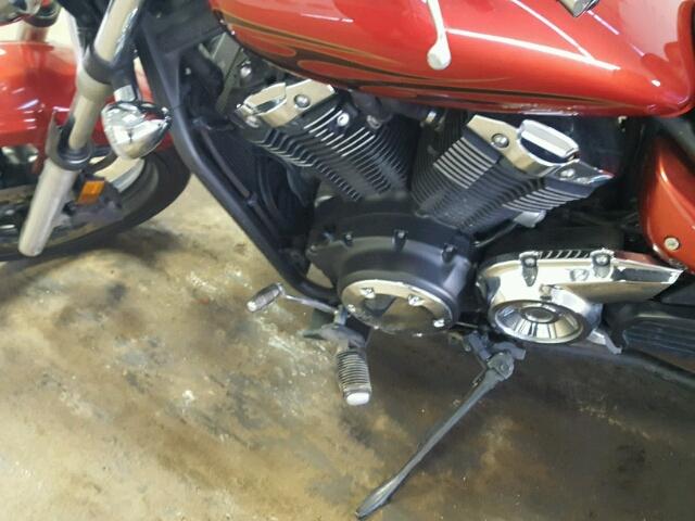 JYAVP33E4BA001705 - 2011 YAMAHA XVS1300 CU RED photo 9