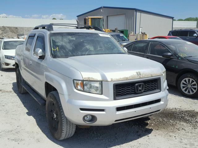 2HJYK16447H519647 - 2007 HONDA RIDGELINE SILVER photo 1