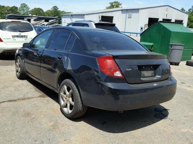 1G8AL52FX3Z159807 - 2003 SATURN ION LEVEL BLACK photo 3