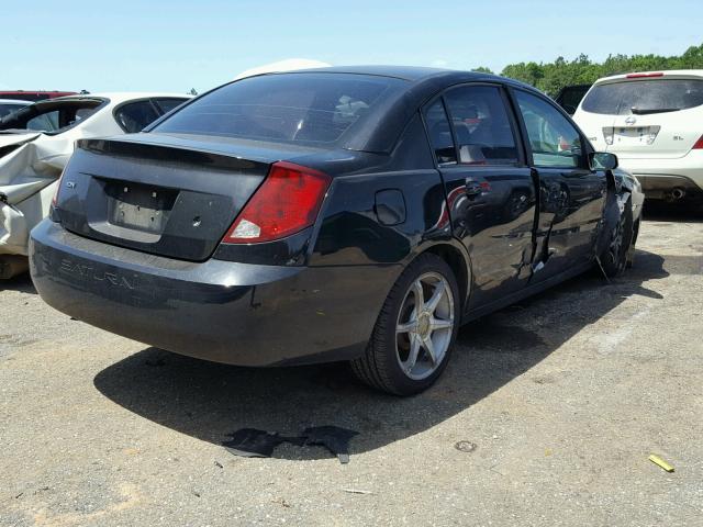 1G8AL52FX3Z159807 - 2003 SATURN ION LEVEL BLACK photo 4