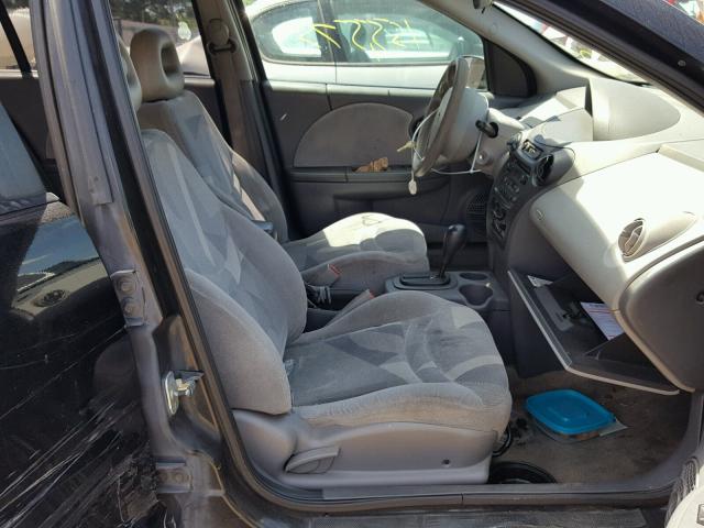 1G8AL52FX3Z159807 - 2003 SATURN ION LEVEL BLACK photo 5
