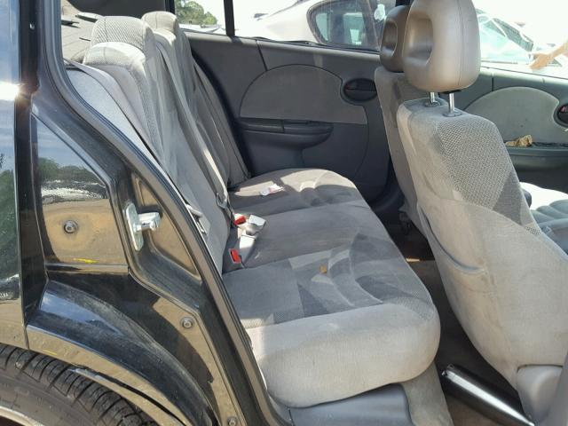 1G8AL52FX3Z159807 - 2003 SATURN ION LEVEL BLACK photo 6