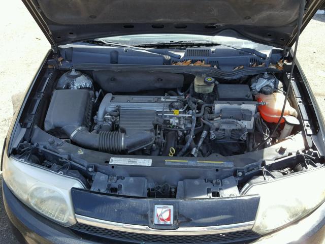 1G8AL52FX3Z159807 - 2003 SATURN ION LEVEL BLACK photo 7