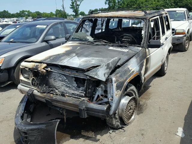 1J4FJ78S4TL173152 - 1996 JEEP CHEROKEE C BURN photo 2