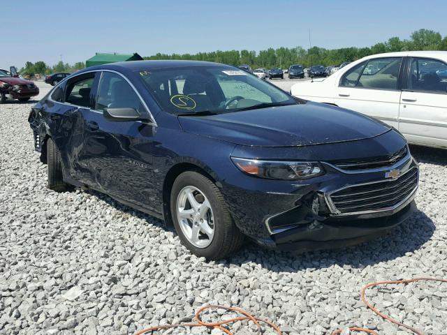 1G1ZB5ST9HF211091 - 2017 CHEVROLET MALIBU LS ლურჯი ფოტო 1