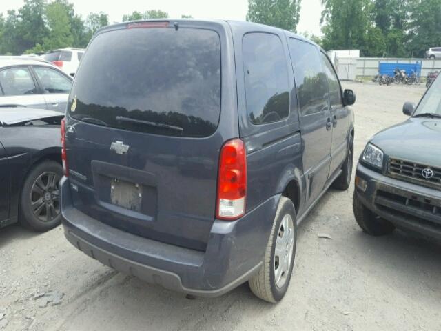 1GNDV23W68D131962 - 2008 CHEVROLET UPLANDER L BLUE photo 4
