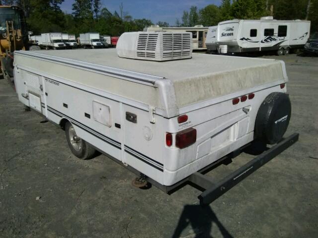 4CE650H1377299939 - 2007 FLET TRAILER WHITE photo 3