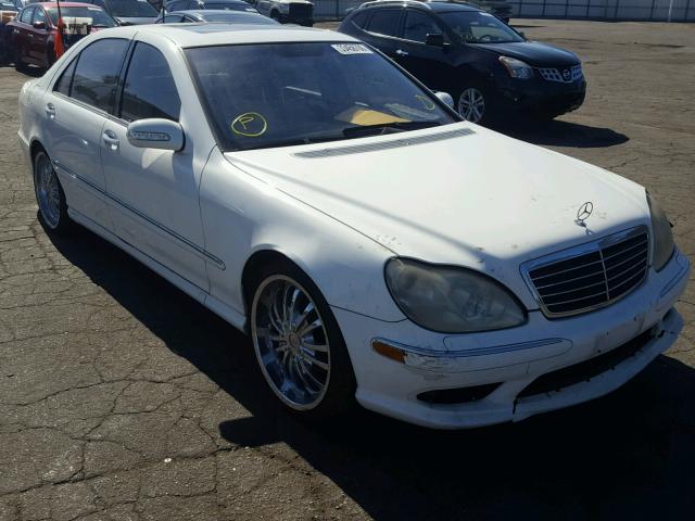 WDBNG70J53A357318 - 2003 MERCEDES-BENZ S 430 WHITE photo 1