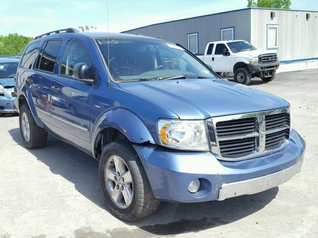 1D8HB58N57F546280 - 2007 DODGE DURANGO LI BLUE photo 1