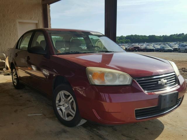 1G1ZS58F97F237769 - 2007 CHEVROLET MALIBU LS წითელი ფოტო 1