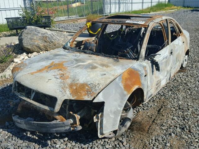 WAULC68E24A139650 - 2004 AUDI A4 1.8T QU BURN photo 2