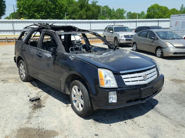 1GYEE637860157443 - 2006 CADILLAC SRX BLACK photo 1