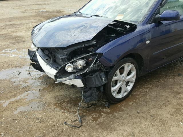 JM1BK32F881123881 - 2008 MAZDA 3 I BLUE photo 9