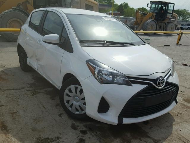 VNKKTUD33HA079768 - 2017 TOYOTA YARIS L WHITE photo 1