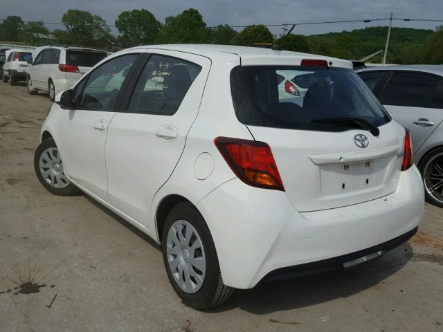 VNKKTUD33HA079768 - 2017 TOYOTA YARIS L WHITE photo 3