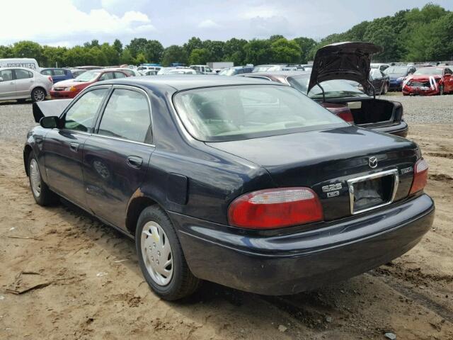 1YVGF22C215214003 - 2001 MAZDA 626 ES/LX BLACK photo 3