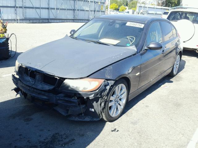 WBAVB17506NK33635 - 2006 BMW 325 I AUTO GRAY photo 2