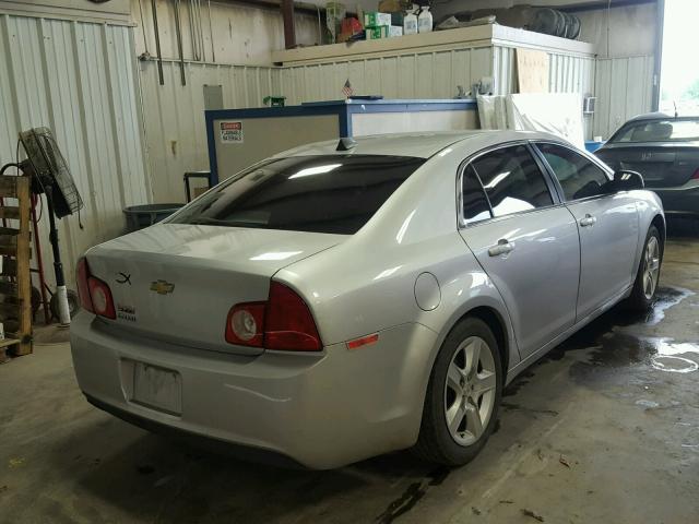 1G1ZA5EU2CF233577 - 2012 CHEVROLET MALIBU LS 银色 照片 4