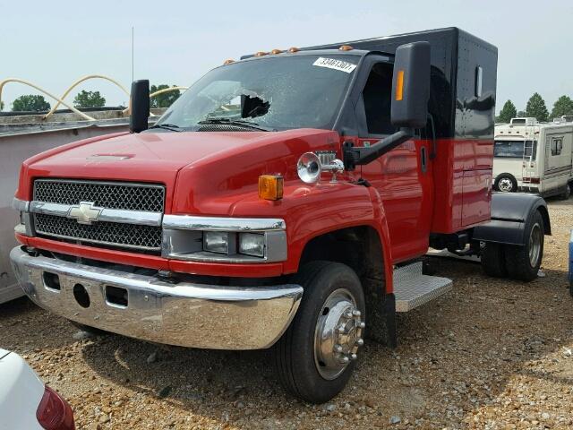 1GBE4V1296F414962 - 2006 CHEVROLET C4500 C4V0 RED photo 2