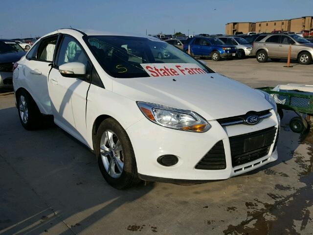 1FADP3F23DL295676 - 2013 FORD FOCUS SE WHITE photo 1