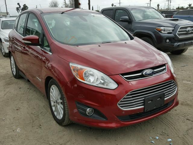 1FADP5BU9GL100669 - 2016 FORD C-MAX SEL RED photo 1