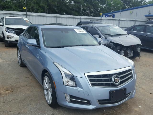 1G6AE5SX3D0137942 - 2013 CADILLAC ATS PREMIU BLUE photo 1