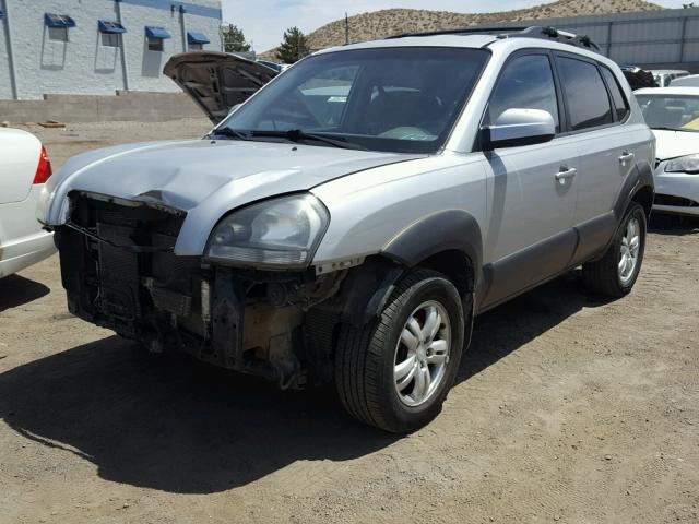 KM8JN72DX7U584341 - 2007 HYUNDAI TUCSON SE GRAY photo 2