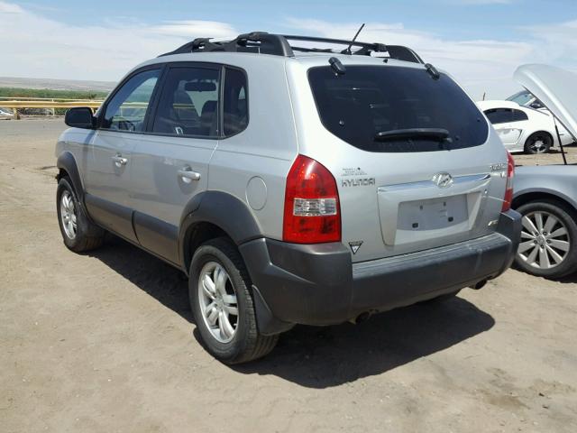 KM8JN72DX7U584341 - 2007 HYUNDAI TUCSON SE GRAY photo 3