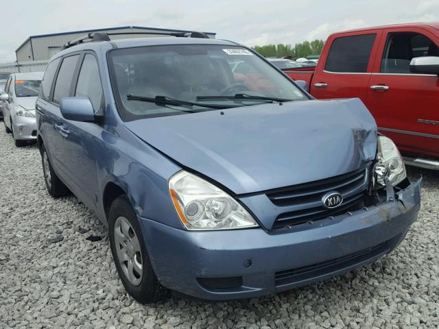 KNDMB233166085059 - 2006 KIA SEDONA EX BLUE photo 3