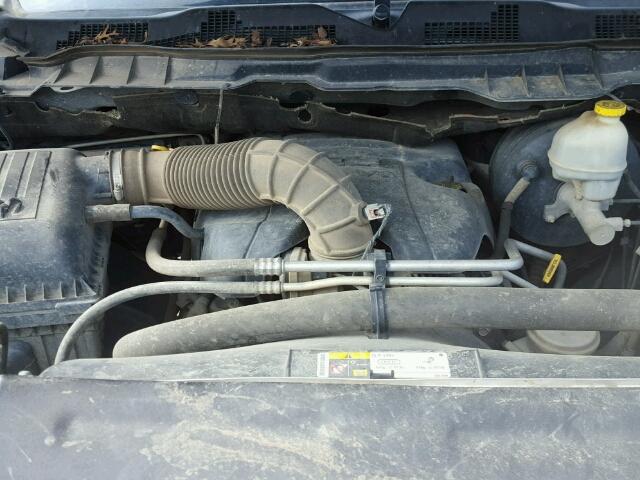 1D7RV1GT9AS119790 - 2010 DODGE RAM 1500 GRAY photo 7