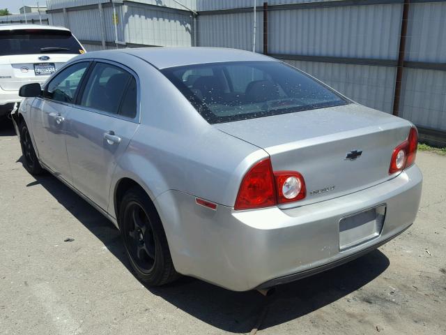 1G1ZC5EB7A4106986 - 2010 CHEVROLET MALIBU 1LT 银色 照片 3