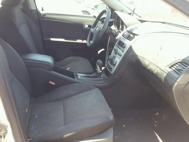 1G1ZC5EB7A4106986 - 2010 CHEVROLET MALIBU 1LT 银色 照片 5