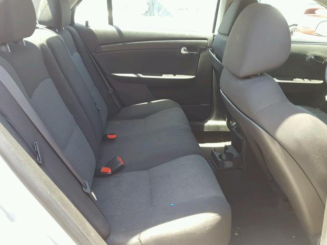 1G1ZC5EB7A4106986 - 2010 CHEVROLET MALIBU 1LT 银色 照片 6