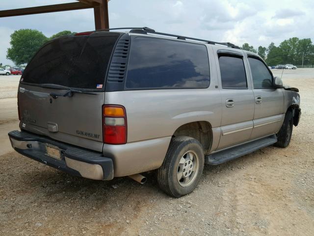 1GNEC16Z02J114089 - 2002 CHEVROLET SUBURBAN C TAN photo 4